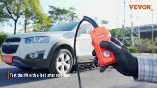 🔧VEVOR Car Lift - 7,000 LBS Portable Lift for Trucks, SUVs & More! Easy Setup & Safe!