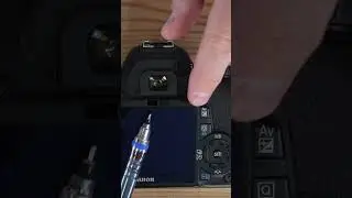 Canon EOS Rebel T2i Diopter Adjustment Process