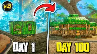 I Survived 100 Days in Smalland Survive The Wilds, Here's What Happened 😮