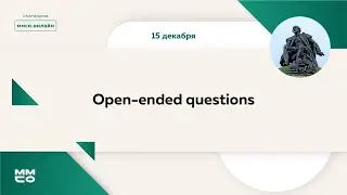 Open-ended questions