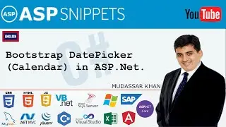Bootstrap DatePicker (Calendar) in ASP.Net using C#