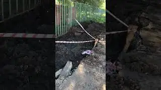 Положил новый асфальт, через 2 недели его испортили