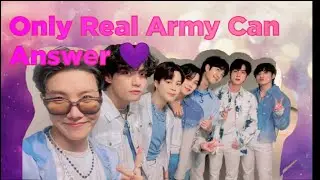 Only Real Army Can Answer All Question Correctly ll #bts #btsedits