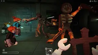 Doors Roblox - 4/4 Bacons VS Figure  ( from 3 camera angles)
