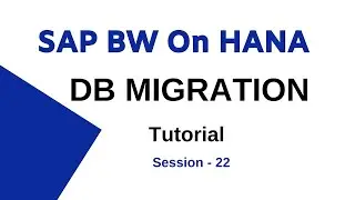 SAP BW On Hana Migration Tutorial | HANA DB Migration Step by Step