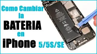 [Tutorial Fácil] CAMBIAR BATERIA iPhone 5/5s/SE por apenas 15€. Fácil y rápido, en 4 pasos.