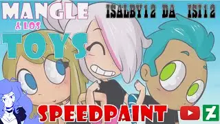 SPEEDPAINT【MANGLE & THE TOYS】FNAF HS