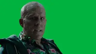Deadpool "thats just lazy writing" Green Sceen