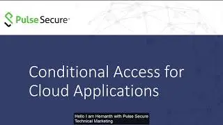 Conditional Access for Cloud Applications