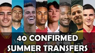 ✅️40 Confirmed Transfers Summer 2024 🔥FT  Zirkzee, Coutinho, Le Fée, Thuram