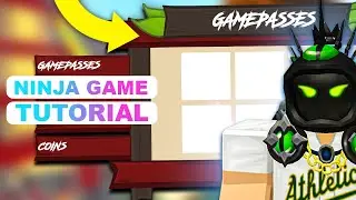 Ninja Game ROBLOX UI Tutorial In PHOTOSHOP! (Part 7) | GFX COMET