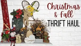 Thrift Haul | Fall & Christmas Home Decor