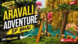 BGMI WOW Map Code 136742 | Aravali Adventure SP Bhai 🔥 Hard Parkour Challenge 