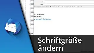Thunderbird Schriftgröße ändern | Thunderbird Schriftgröße einstellen ✅ Tutorial