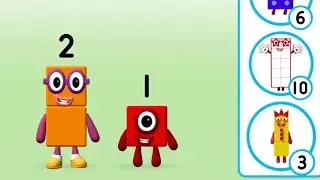 Numberblocks Learning Academy #3 - Numberblocks 1 2 3 - Numberblocks World - Numberblocks Game