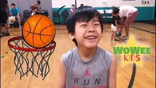 Christian's 1st Basketball Practice at YMCA