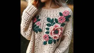 Nice sweater #design #crochet #sweater