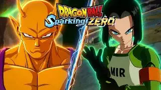 Orange piccolo vs andriod 17 Sparking Zero Super Hero DLC