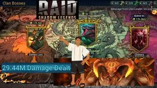 Raid: Shadow Legends- Demytha, Heiress unkillable Demon Lord clan boss battle(nightmare difficulty)