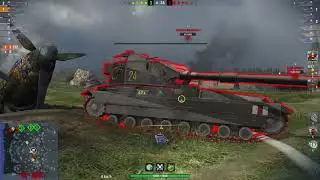 Wot Blitz OBJ 140 5,5k dmg 5kills ACE KOLOBANOV! 1vs3