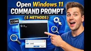 How to Open Windows 11 Command Prompt (5 Methods)?