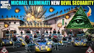 🔺GTA 5 : MICHAEL THE INDIAN MAFIA ILLUMINATI NEW DEVIL SECUARITY AND SHOWROOM UNDERWATER MAFIA 🔥