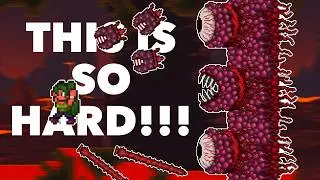 I Defeated THE WALL OF FLESH And Entered HARDMODE in Master Mode Revengance Calamity! (I regret it)