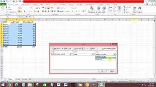 How to auto sort data in Excel using a button