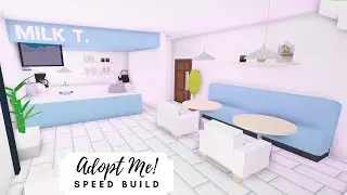 Cute Boba Tea Shop Speed Build 🍵 Roblox Adopt Me!