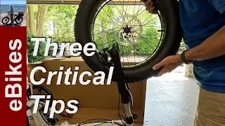 TST Ebike Assembly Tips - TST Buddy Pro