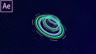HUD Animation | No Plugin Require | Urdu & Hindi | After Effects Tutorial