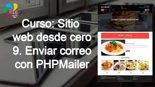 9. Curso: Sitio web desde cero - Enviar correo con PHPMailer