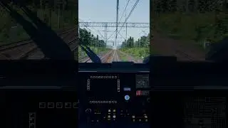 Dépassement à 200km/h en contre-sens sur #simrail