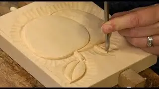 Beginning Lesson on Carving Apples in Shallow Relief