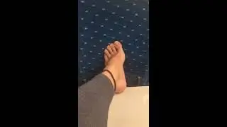 Teasing my feet