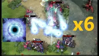 This is how 6 Chain Frost look like at same time. #dota2