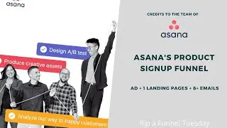 Analyzing Asana's Facebook funnel campaign