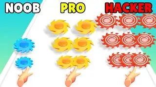 NOOB vs PRO vs HACKER in Voxel Crusher Run
