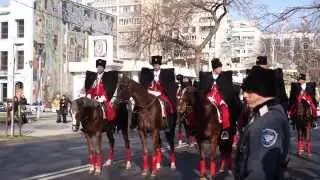 Парад Казаков, Смена караула. ул.Красная, Краснодар.  Казаки в Краснодаре. Cossacks in Krasnodar.