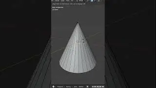 The best way to loop-cut a cone primitive in Blender