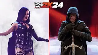 Se i miei personaggi RPG fossero nella WWE - WWE 2k24