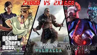 Do u need more RAM on your pc ?!? 2x8GB vs 2x16GB RAM Bench mark I Part 2
