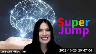 ⭐️ SCHNUPPERSTUNDE SUPER JUMP ⭐️ Presentation Onlinekurs Mental-Training Lena Guha /25.10.23