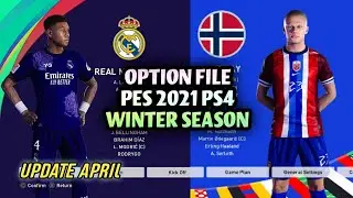 REVIEW OPTION FILE PES 2021 PS4 EDISI APRIL 2024