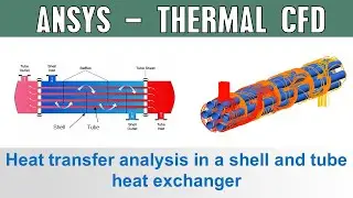 Conjugate Heat Transfer Analysis in a Shell and Tube Heat Exchanger | Ansys CFX Tutorial