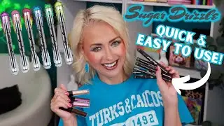 How to Use NEW Sugar Drizzle Multi Chrome Eyeshadow Duo Sticks + Multi Chrome Liquid Lipsticks
