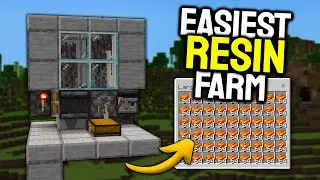 Easiest Resin Farm in Minecraft Bedrock 1.21!