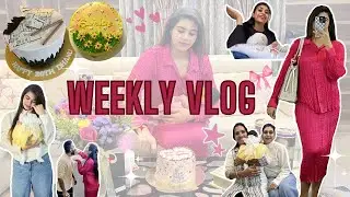 Weekly ಕನ್ನಡ Vlog | First birthday with my ಪುಟ್ಟಕ್ಕ | Unboxing | H&M | Westside | Baby essentials |