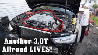 Allroad 3.0T #2 RUNS! This time with a ZF 8 speed...