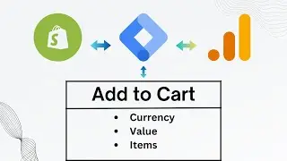 Shopify Add to Cart Tag with Parameters for Google Analytics 4 with Google Tag Manager | Sultanul M